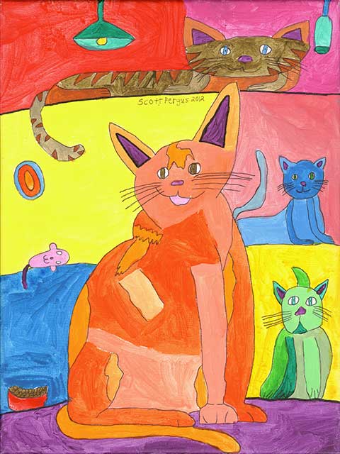 Multicolored Cats